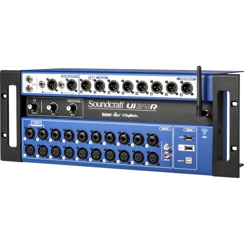 Soundcraft Ui24R Wireless 24-channel Digital Mixer/USB Multi-Track Recorder
