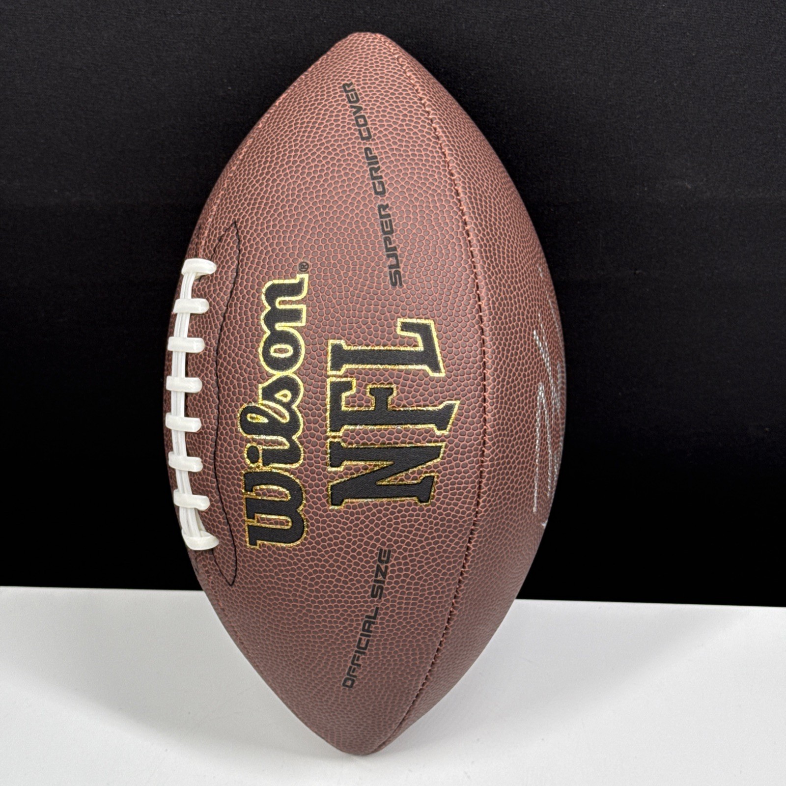 Peyton Manning Signed Football Autographed Colts Broncos Full Size Ball w/COA