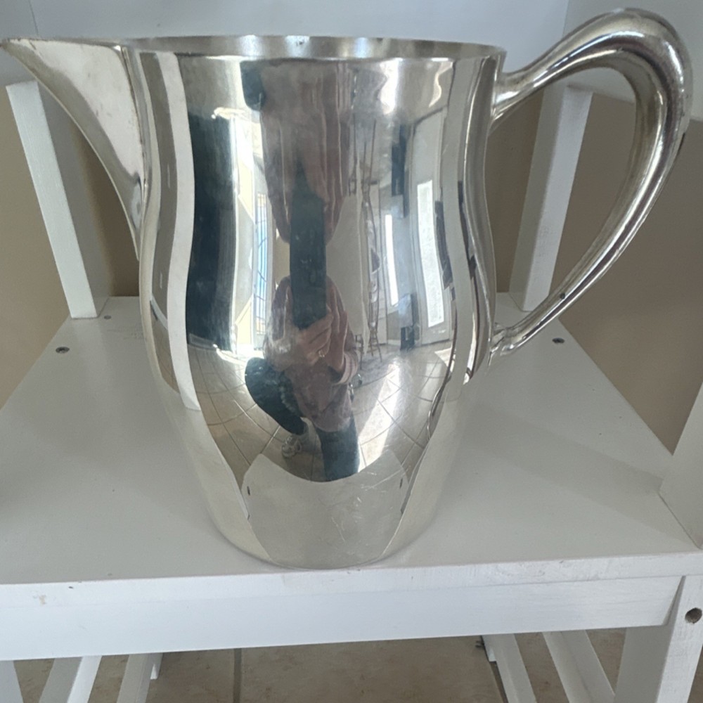 Sheridan Silverplate Pitcher Silver-Plated Jug Decorative Tableware