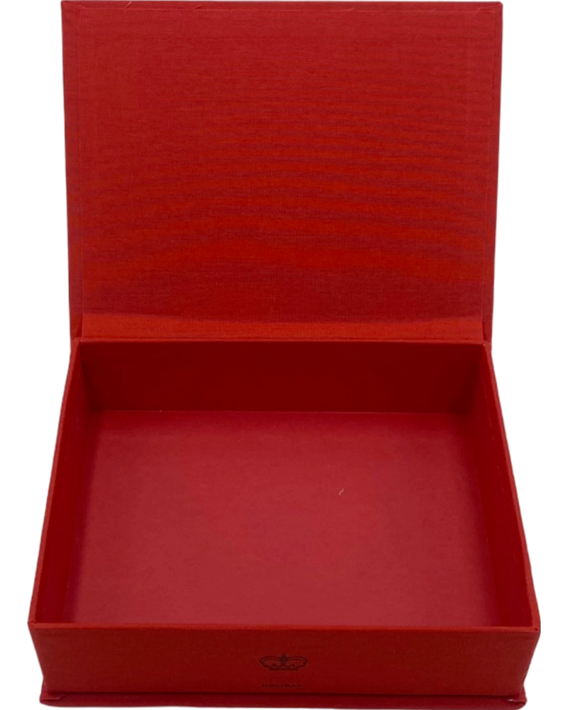 Mrs. John L. Strong Red Presentation Gift Box 6" x 7.5"
