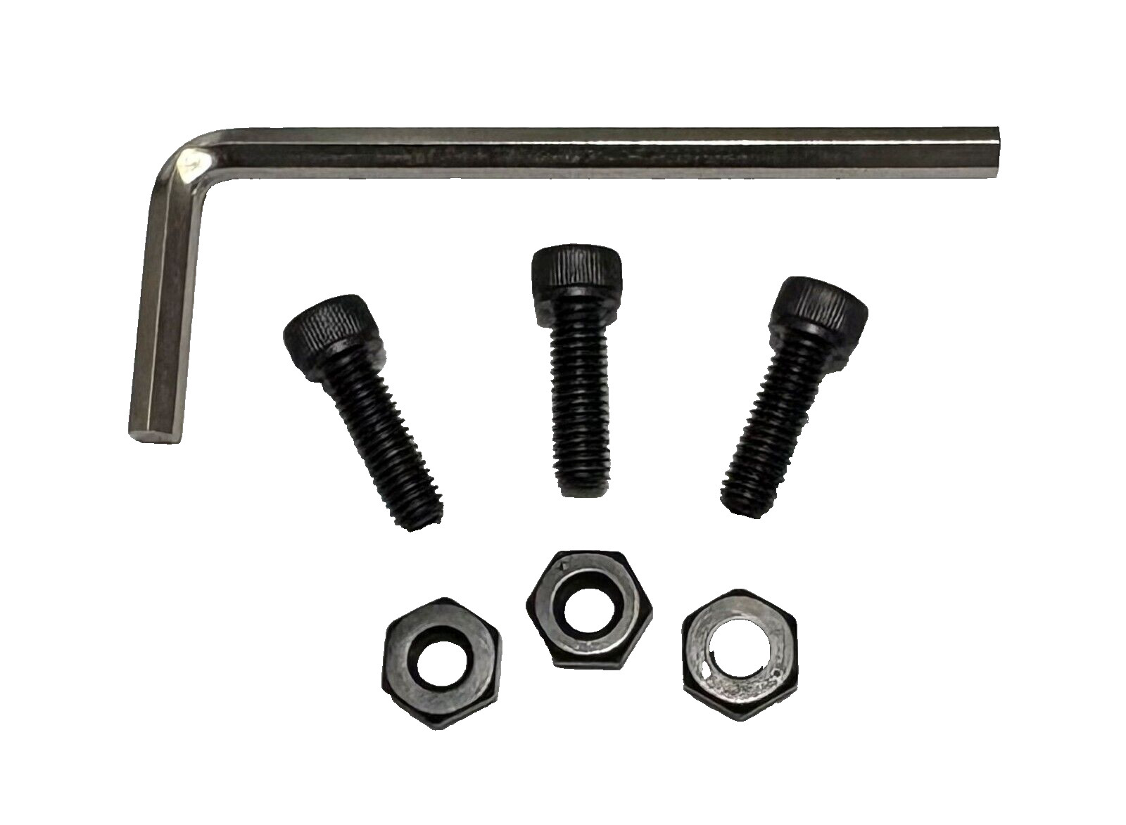 KABAR BECKER Upgraded Black Oxide SS Knife Handle Screws for BK2, BK22, BK10