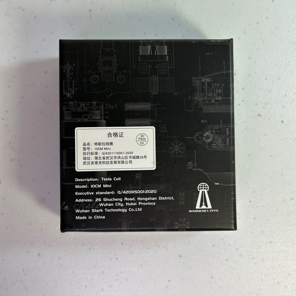 TC10MINI Bluetooth Music Tesla Coil 10cm Arc Desktop Model