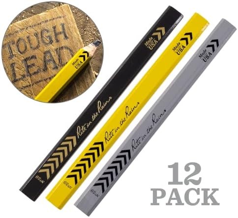 12 Pack All Weather Carpenter Pencils