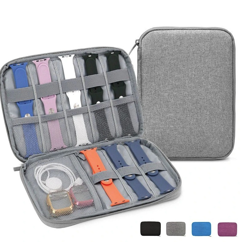 1pc Watchband Storage Bag: Travel Organizer Case for Apple Watch Straps - NEW