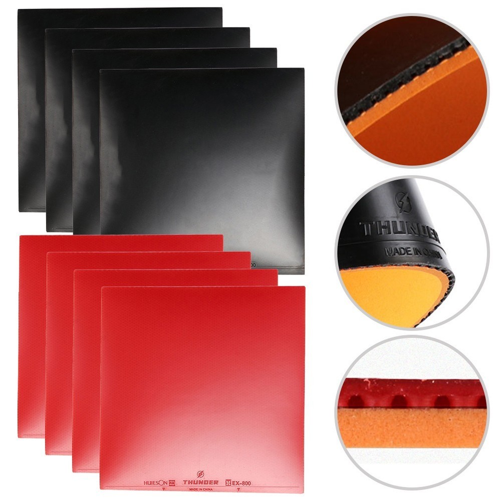 For Rigorous Play-Sessions Performance Table Tennis Rubber 8 Pack Built