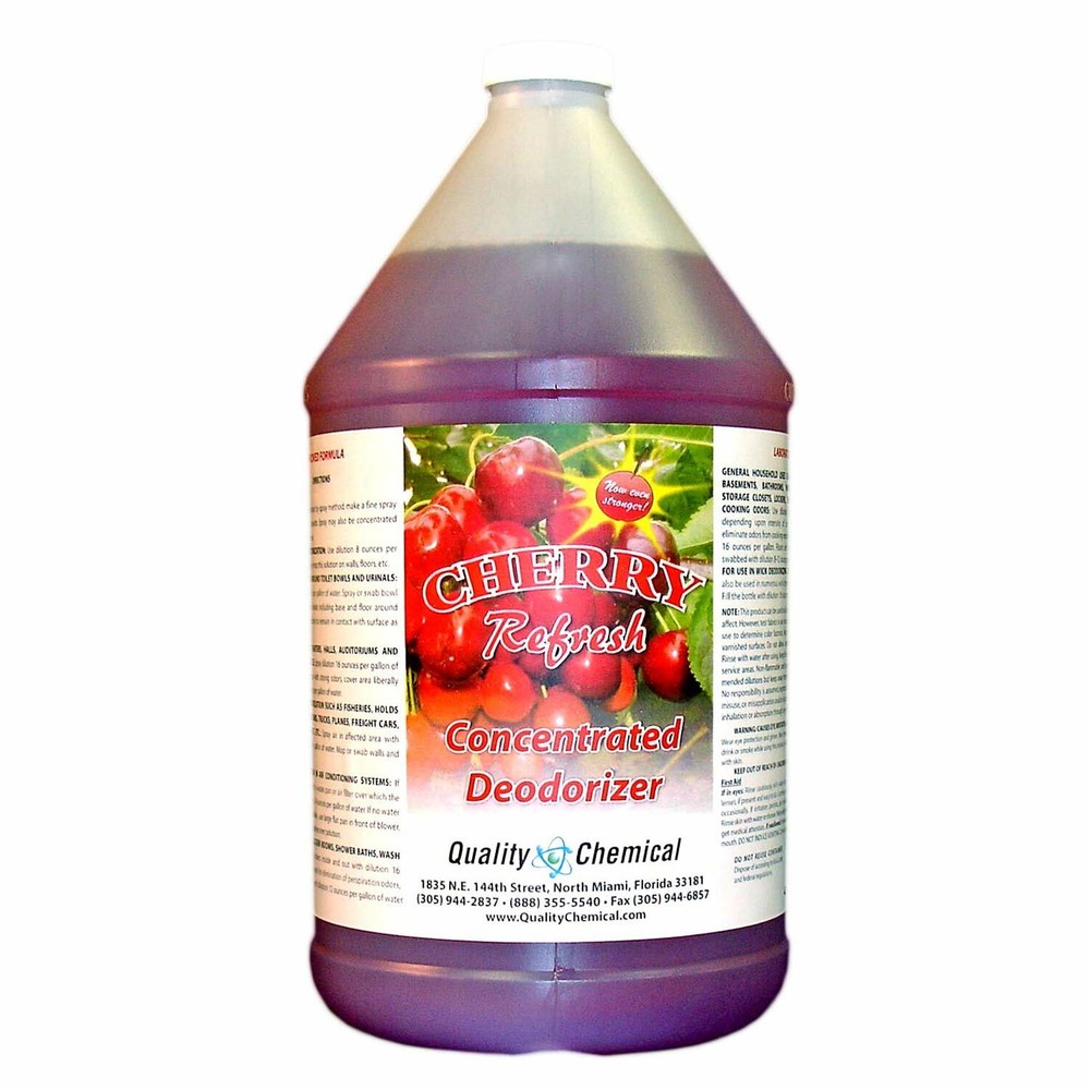 Cherry Refresh / Odor Counteractant / Concentrate / 1 Gallon (128 oz.)