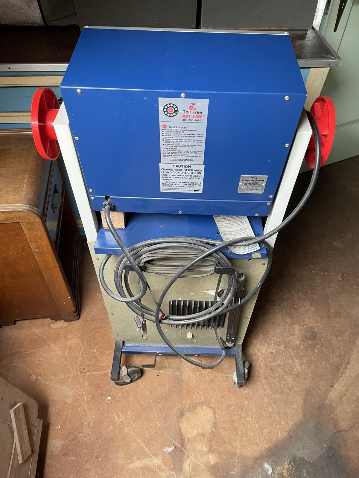 Ac St-500 Emission Analyzer Vintage