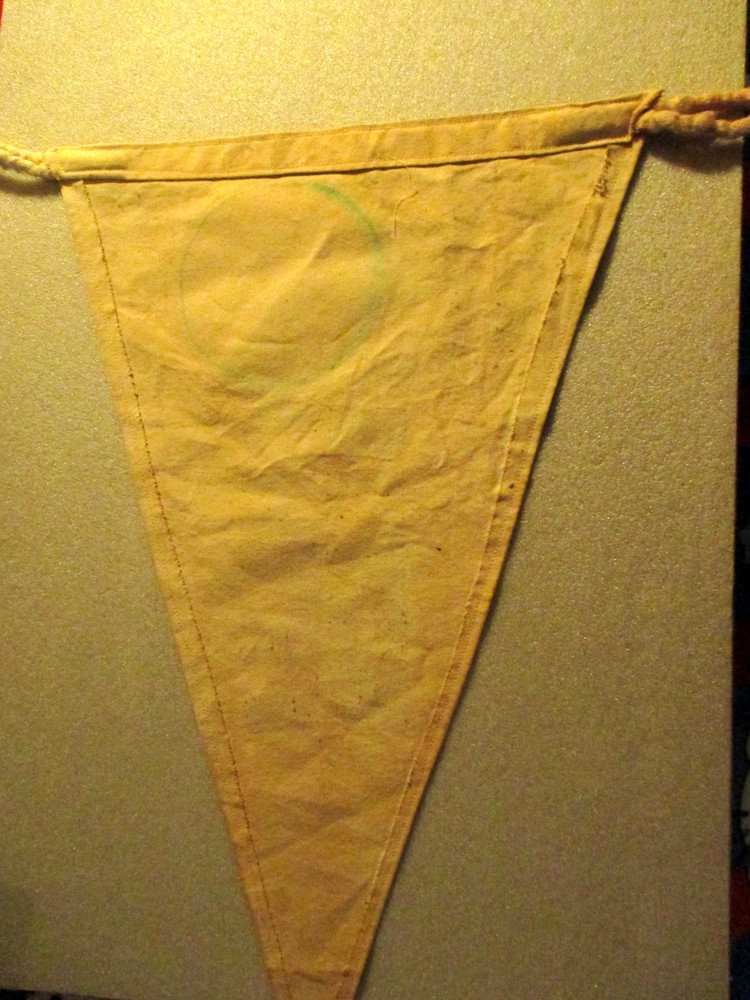 WWII US ARMY 29TH INFANTRY DIVISION D-DAY OMAHA BEACH BARRACKS WALL FLAG(C)