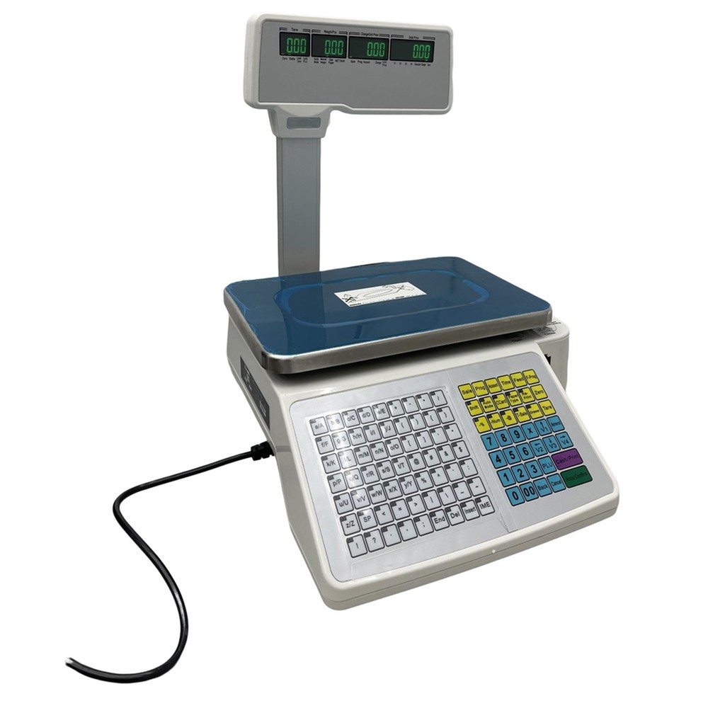 Digital Price Computing Scale Thermal Printer 15kg Capacity Electronic Scale