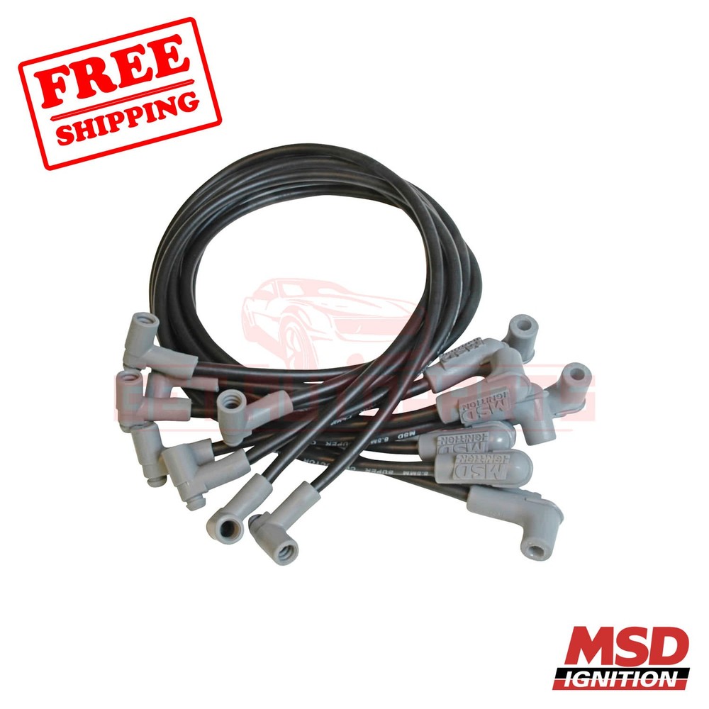 MSD Spark Plug Wire Set for GMC 1975-78 C25 Suburban
