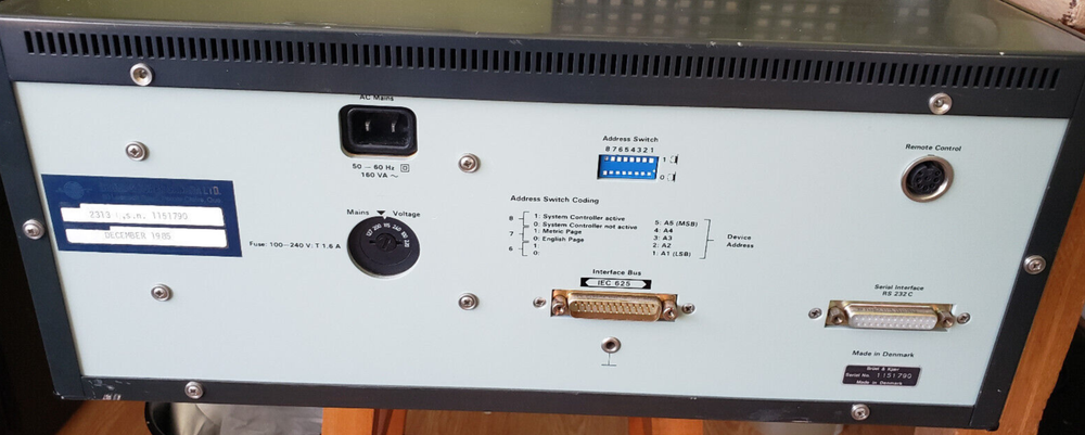 B&K Bruel & Kjar Graphics recorder type 2313 with BZ 7002 App module