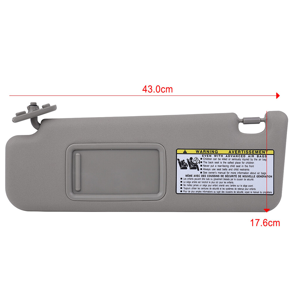 For 2003-2007 Toyota 4Runner Sun Visor Left Driver Side Tan
