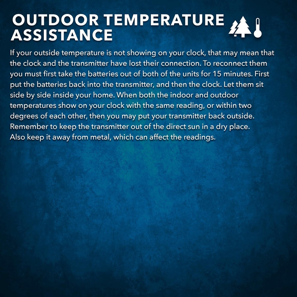 Sharp Atomic Desktop Clock – Auto Set Digital Alarm - Small, Black