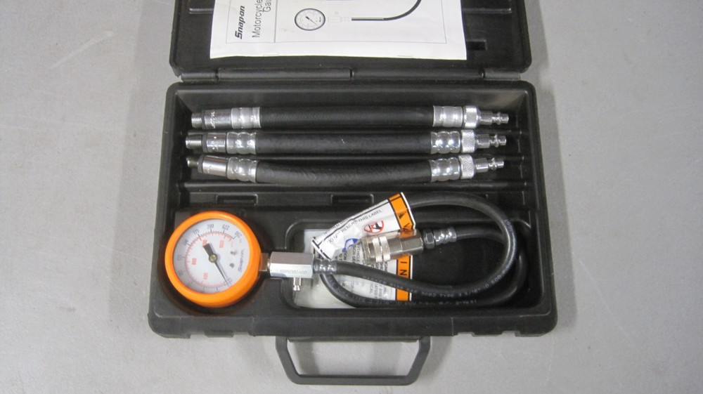 SNAP-ON MOTORCYCLE COMPRESSION GUAGE SET # EEVP303A XINT