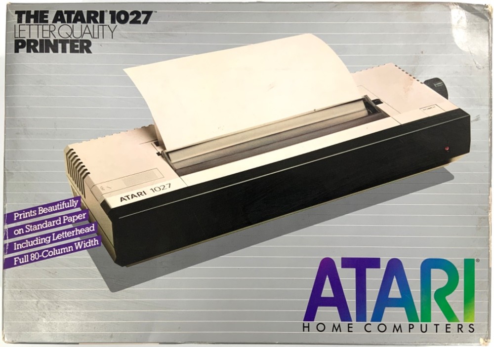 Vintage Atari 1027 Letter Quality Printer
