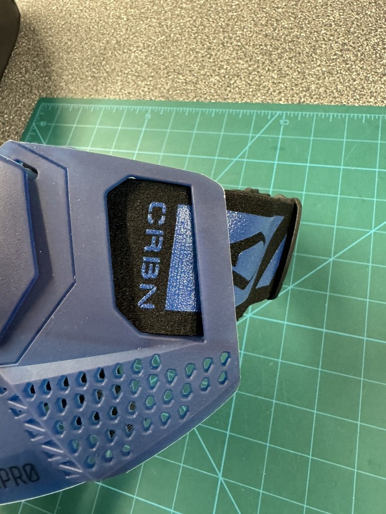 CRBN ZERO paintball goggle system. PRO Navy. MORE Coverage. MINT!