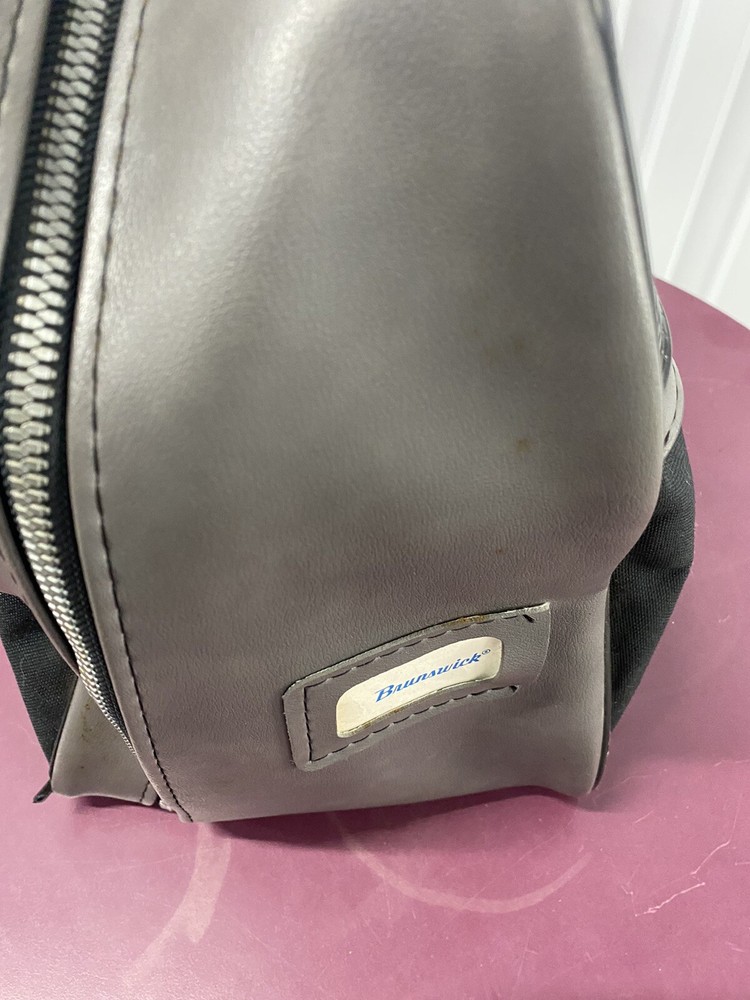 Brunswick Bowling Bag Gray and Black