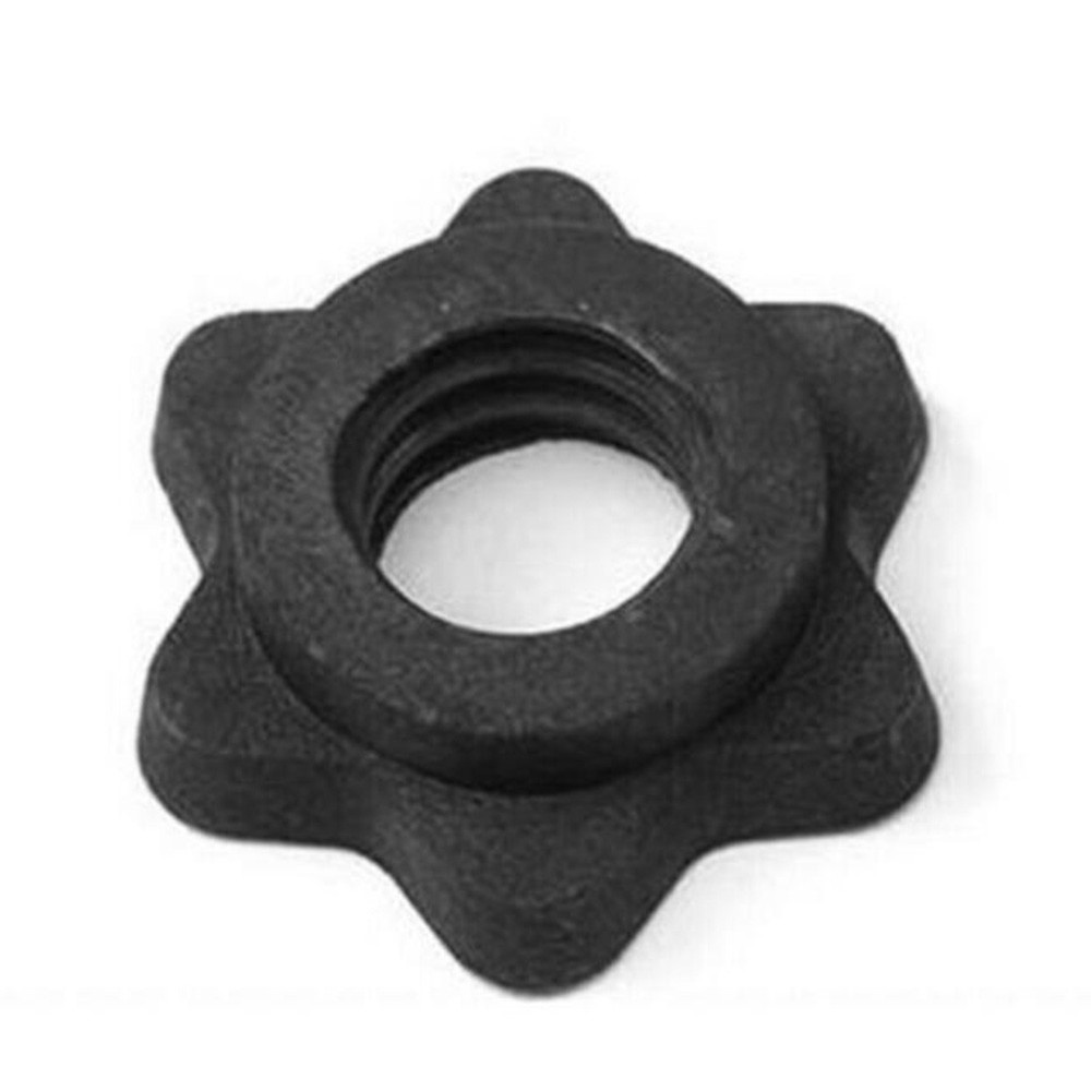 Barbell Spinlock Collars Clips Collars Dumbbell Nut Spin Useful Duable