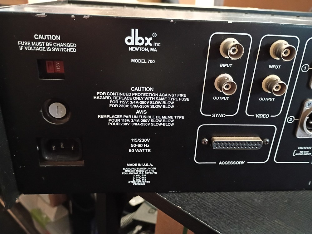 Vintage DBX 700 Studio Pro Digital Audio Processor