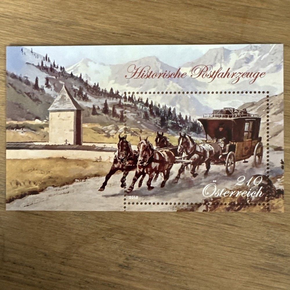 Austria 2018 Mi 3422 block 100 mini sheet  MNH