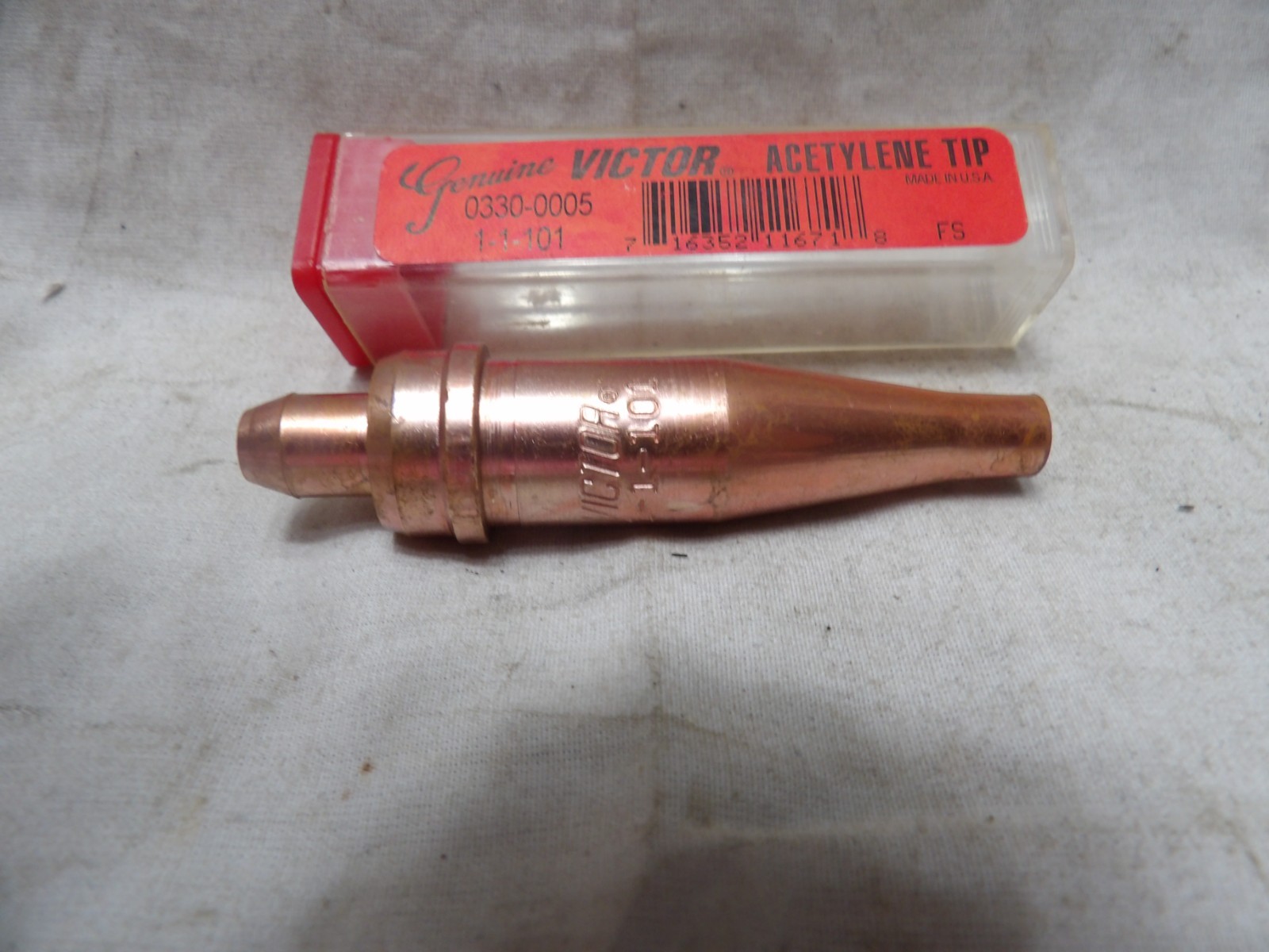Victor Acetylene Tip 1-1-101 - Made in the USA