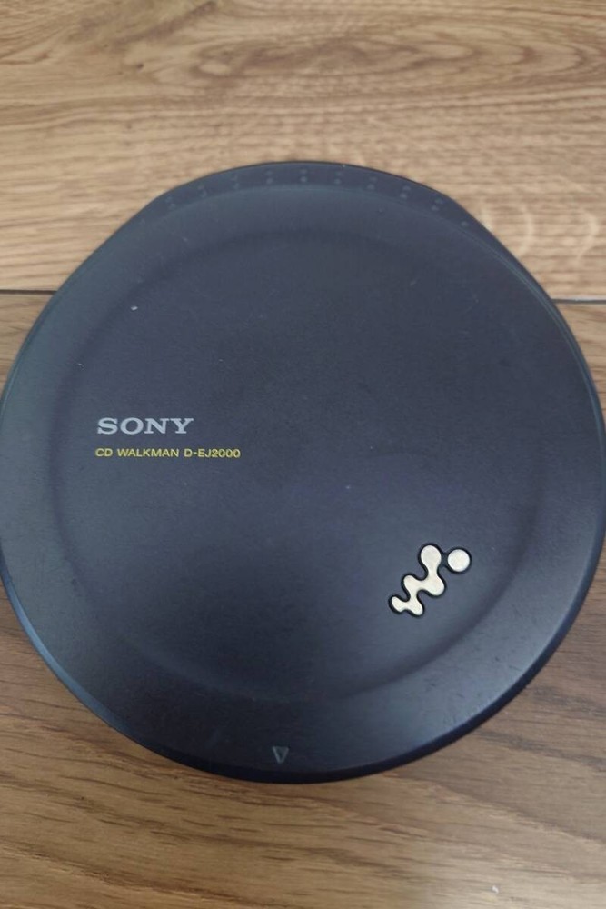 Sony D-EJ2000 Portable CD Player Walkman Black Tested D-EJ2000 Used From Japan