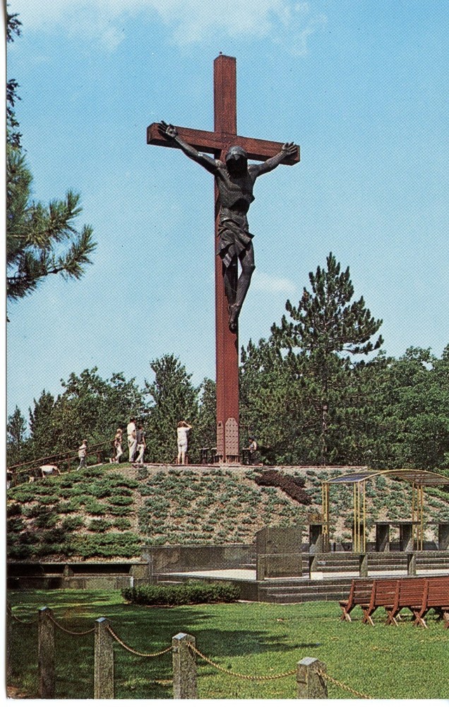 CATHOLIC SHRINE, INDIAN RIVER, MI - PC938