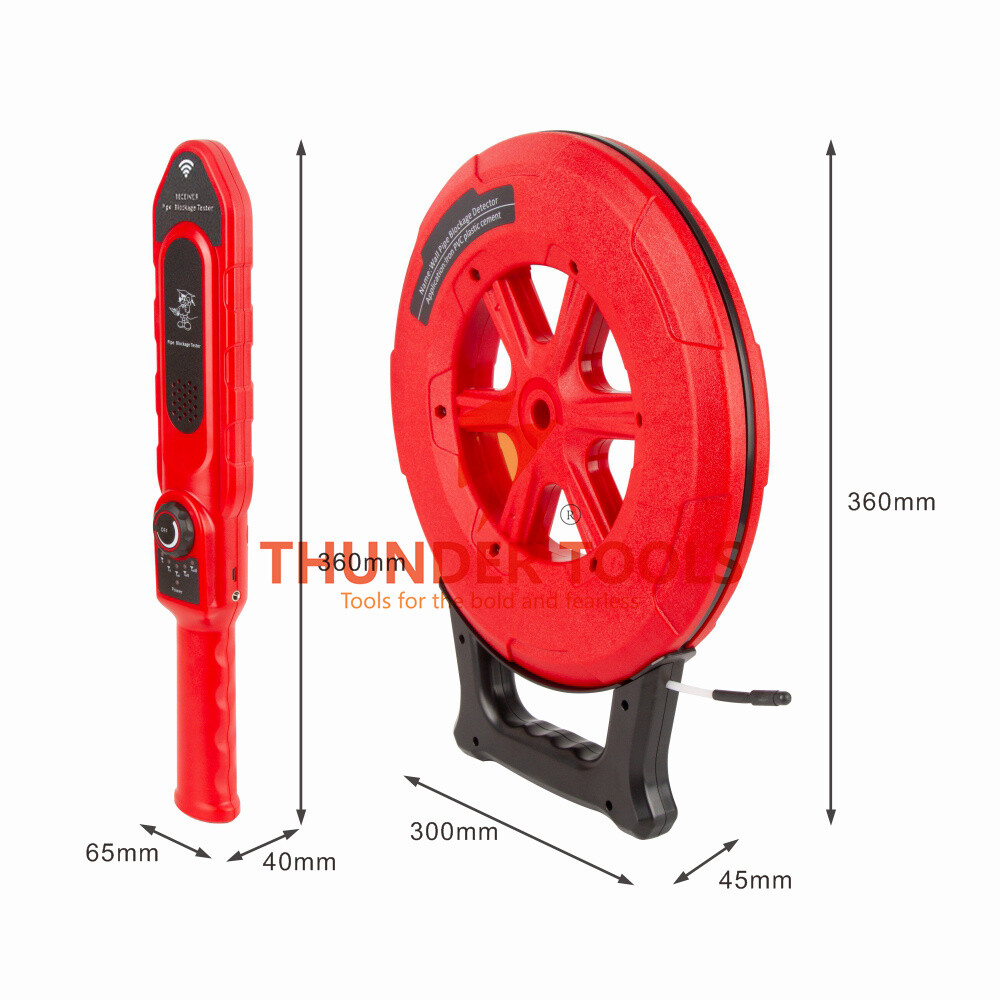 Pipes Blockage Diagnostic-tool Scanner Plumbers Pipeline Blocking Clogging