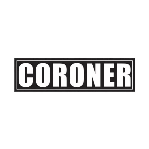 Coroner Sticker