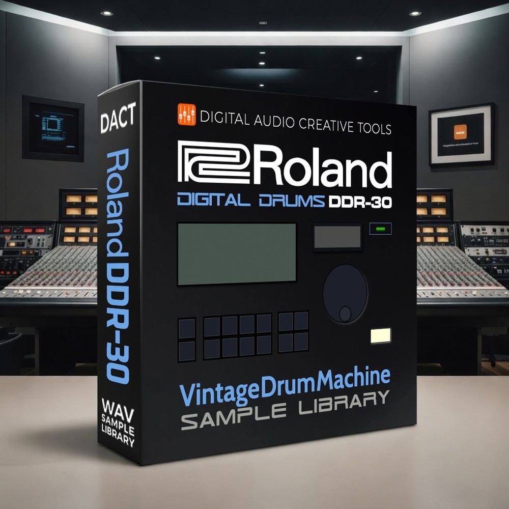 Roland DDR-30 Drum Machine Sample Library