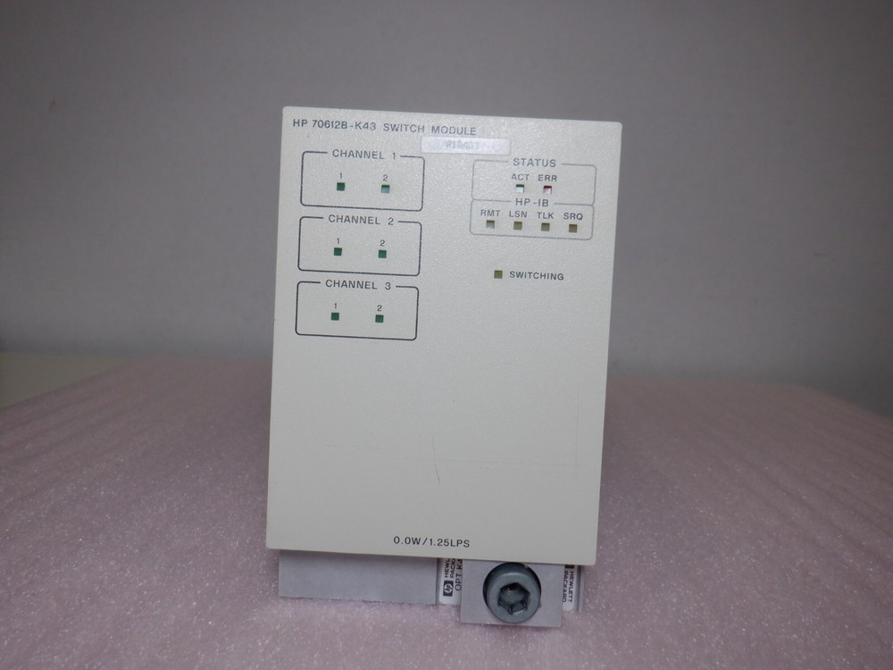 HP 70612B-K43 SWITCH MODULE