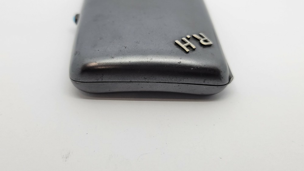 Antique Russian Gunmetal Cigarette Case