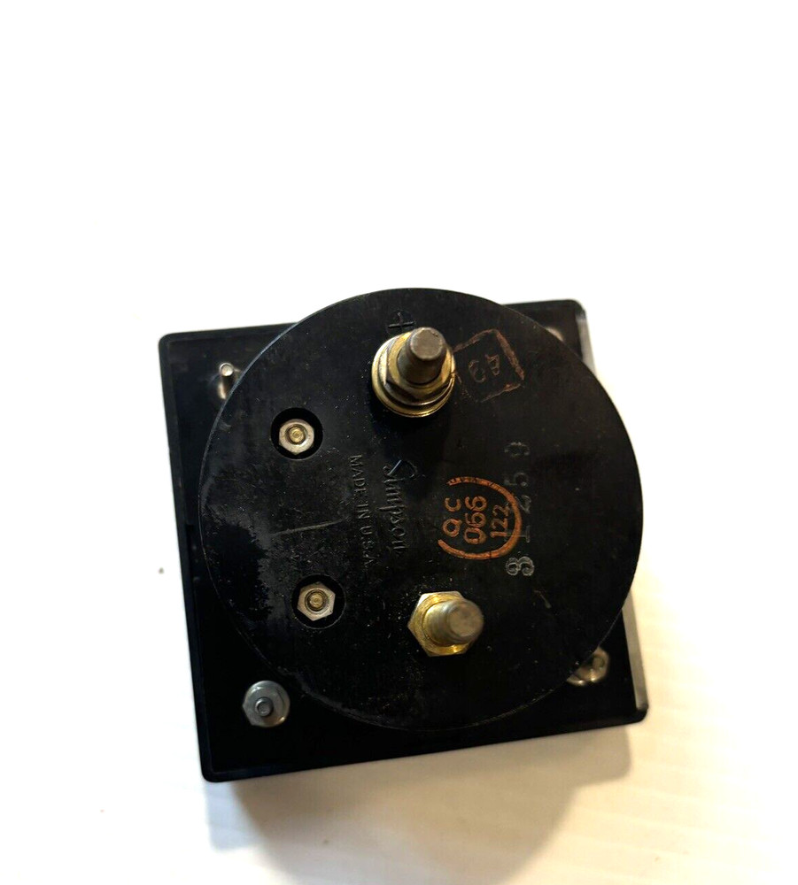 ACCUMULATED INTEGRAL PANEL METER 0-100 MADE BY SIMPSON USA