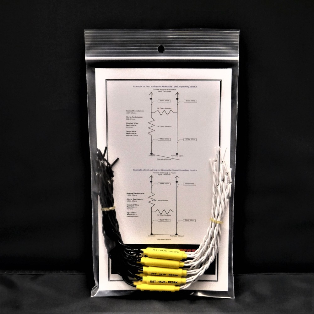 (TEN) 1K2K Access Control System EOL Resistor Packs by Spider Security Products