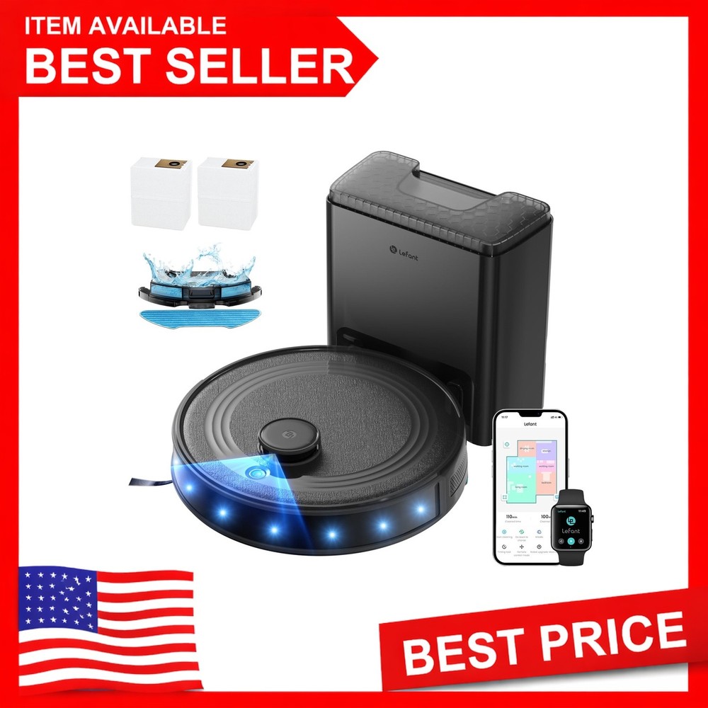 LiDAR Navigation Robot Vacuum Mop