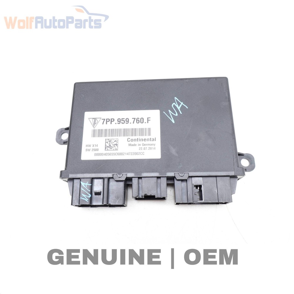 2013-2018 PORSCHE CAYENNE - Front SEAT Memory Control Module 95861876004