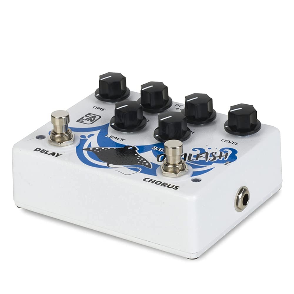 DCP-03 DEVILFISH Chorus Delay Effect Pedal Dual Guitar Pedal