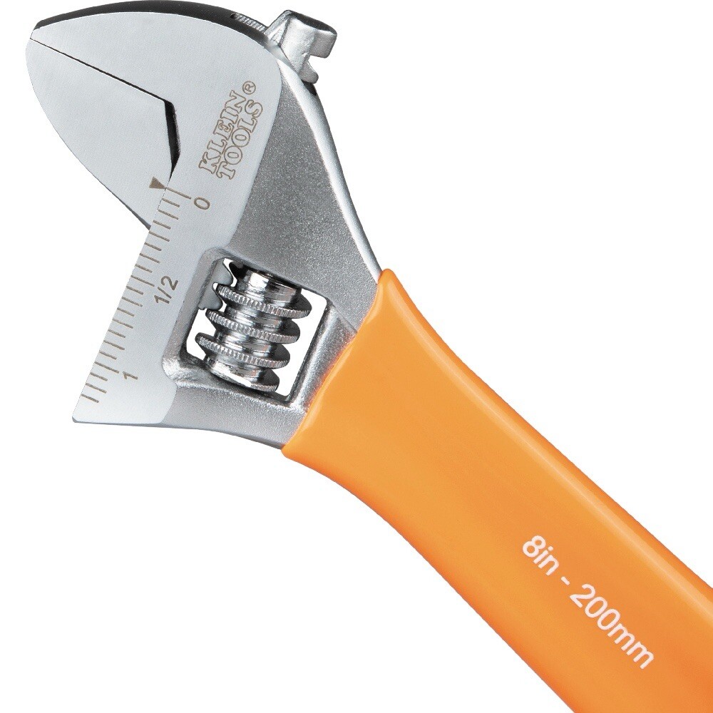 Klein Tools O5076 Extra-Capacity Adjustable Wrench, 6.5-Inch