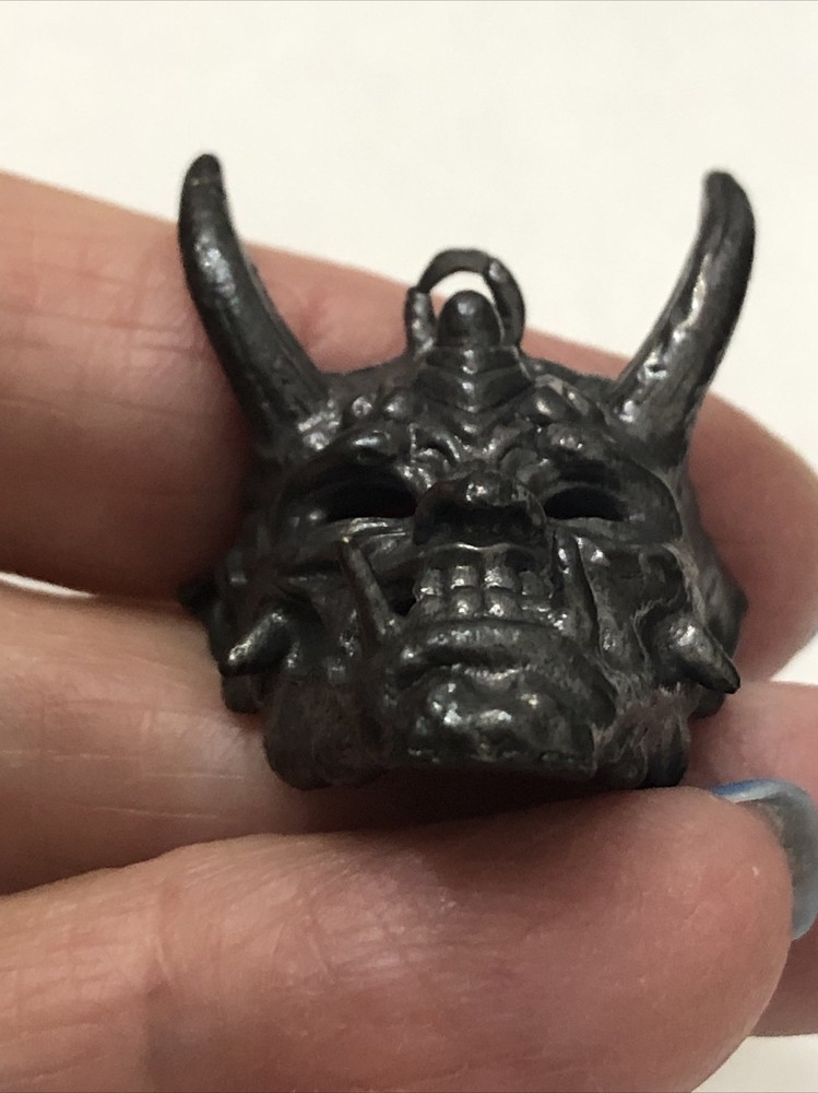 Brass Mask Pendant