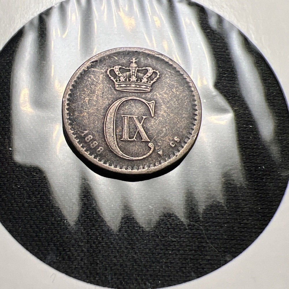 1888 Denmark 1 Ore X2129