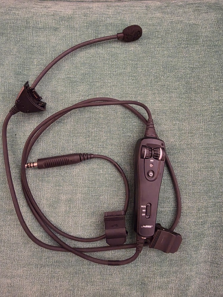 Bose A20 Helicopter Control Module Single U174 Plug NO Bluetooth-Used Once Only!