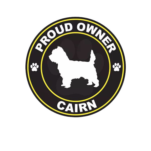 Proud Owner Cairn Sticker Decal