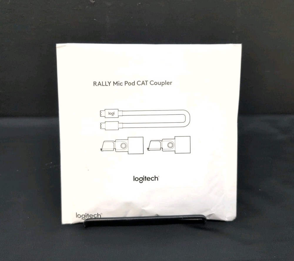 Logitech Rally Mic Pod CAT Coupler Graphite 952-000181