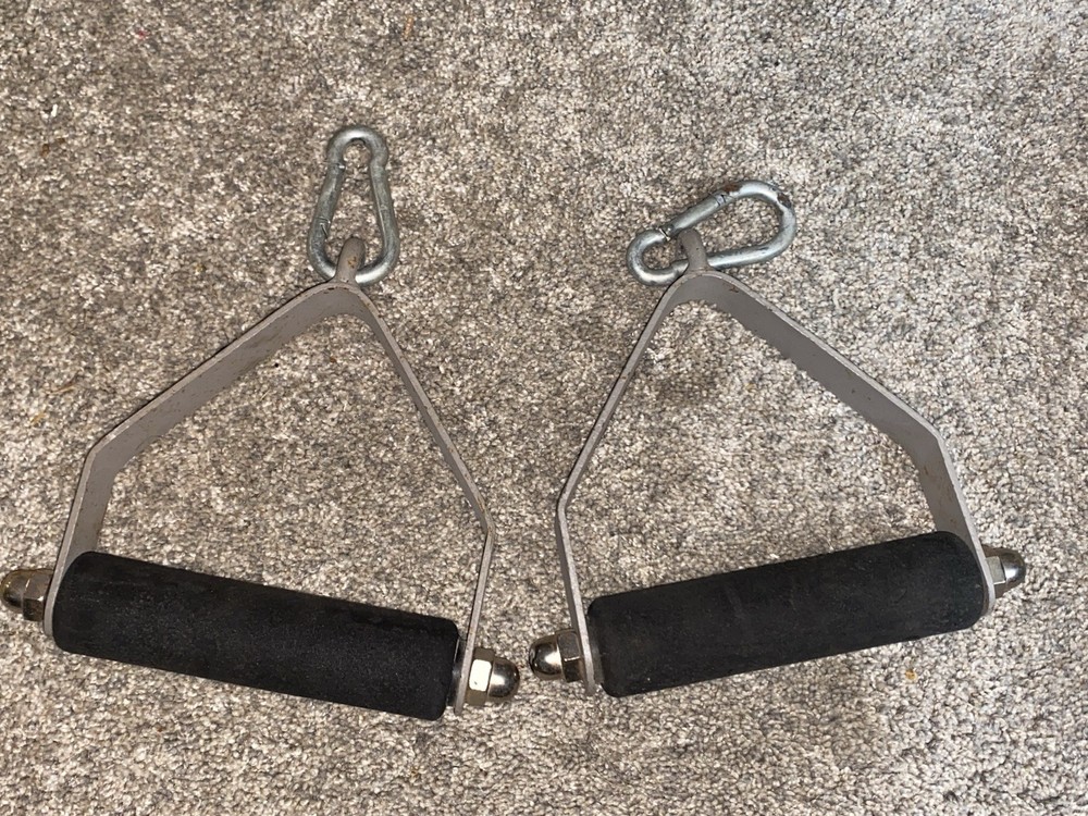 stirrup handle attachment for cable machines Pair Lot