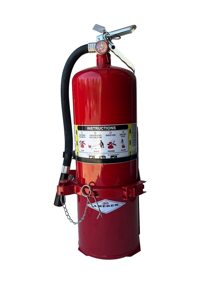 20 LB Fire Extinguisher Bracket Universal for AMEREX 810 RED