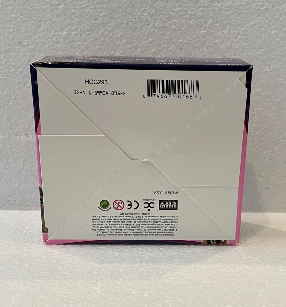 Bella Sara 2nd Series EMPTY Display Booster Box -