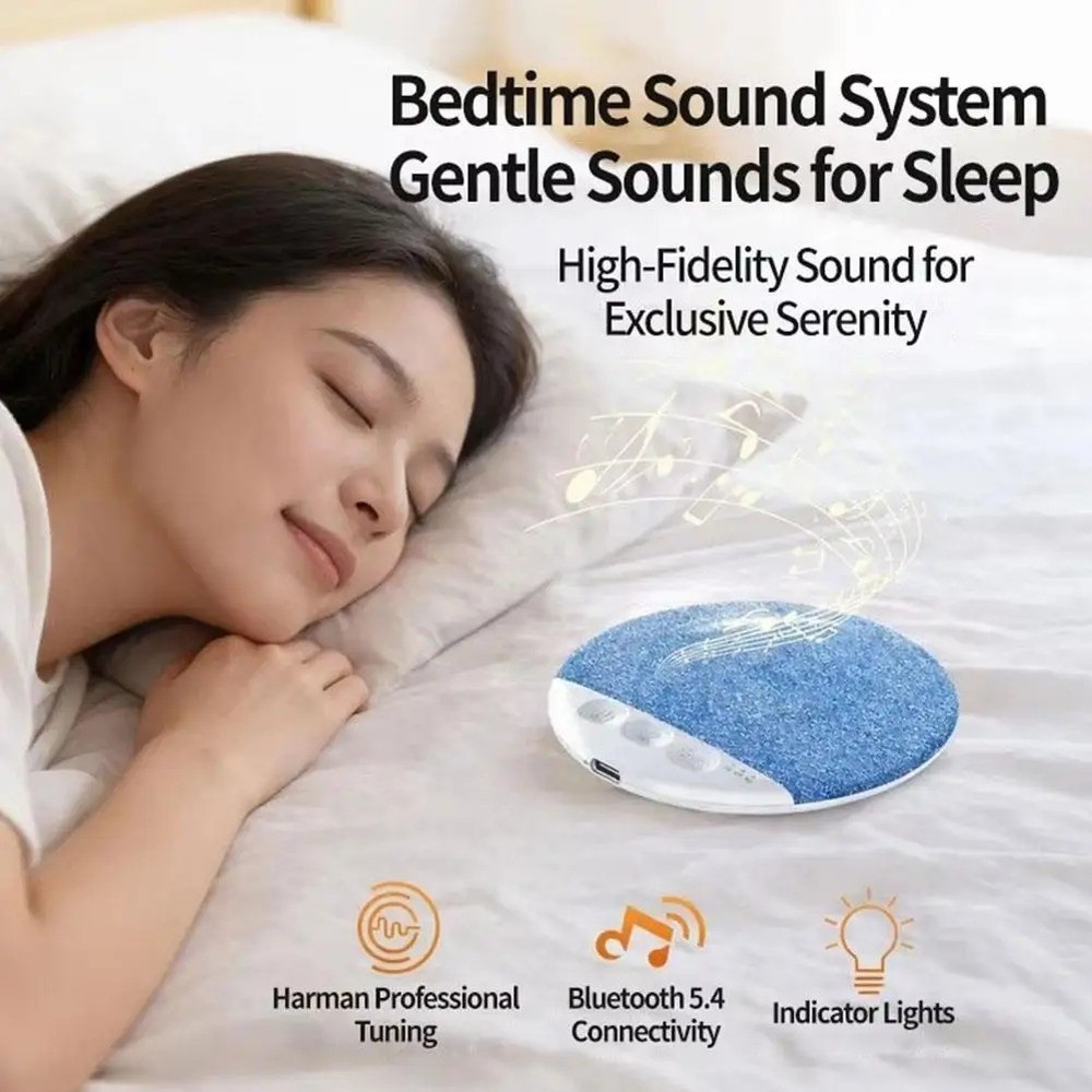 Under Pillow Speaker For Sleeping Bone Conduction Speaker With White Noise Timer