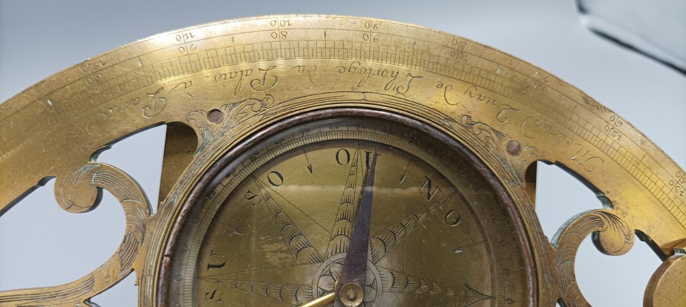 A LARGE MEURAND GRAPHOMETER, c1770