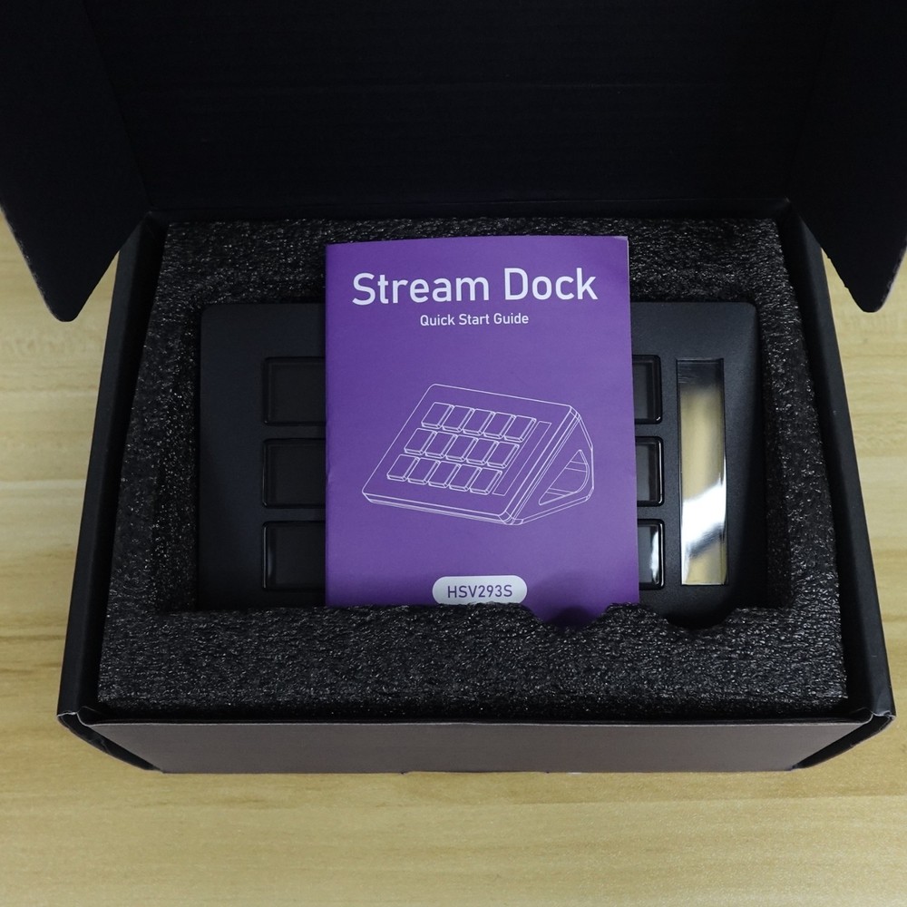 VSD Inside Stream Dock HSV293S Gaming Keyboard 15 LCD Keys USB Open Box