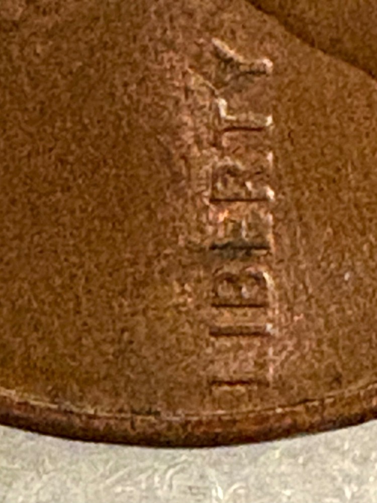 1990 no mint mark penny with multiple errors